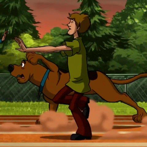 Track And Field Running GIF by Scooby-Doo