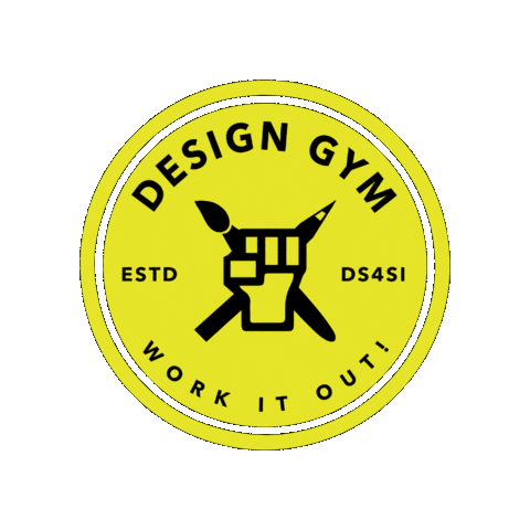 Design Studio for Social Intervention | Design Gym Sticker