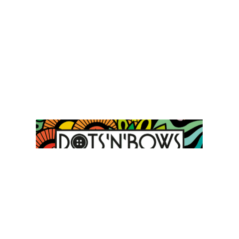 Dots’N’Bows Sticker