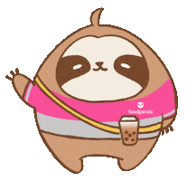 Crown Foodpanda Sticker by napteazzz