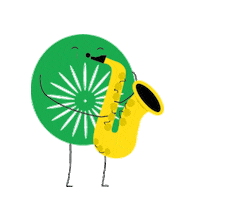 Saxophone Memorialunion Sticker by Wisconsin Union