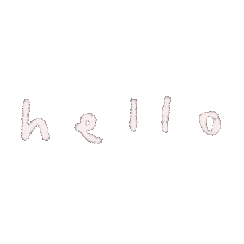 Hello Sticker by Tina