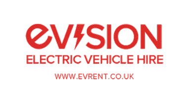 EVision Electric Vehicle Hire Sticker