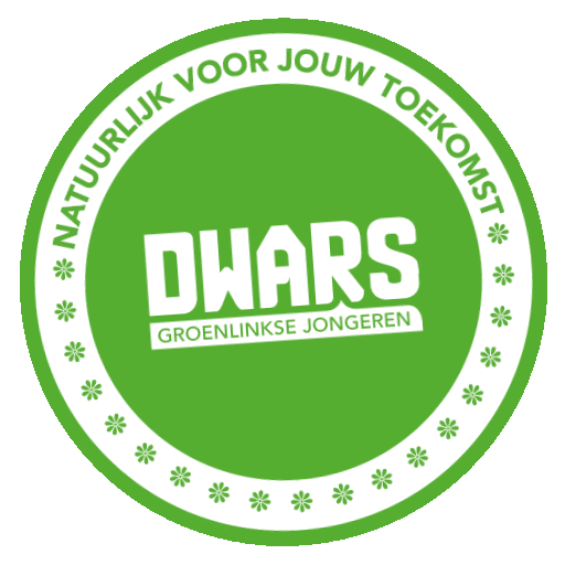 Sticker by DWARS, GroenLinkse Jongeren