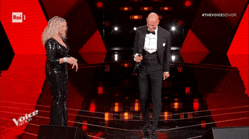 The Voice Senior Party GIF by The Voice of Italy