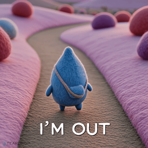 See Ya Goodbye GIF by Teardrop