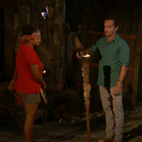 Shocked Jeff Probst GIF by CBS