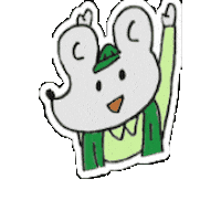 ねずみ Sticker by ㈱中越興業