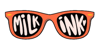 Art Sunglasses Sticker by Milk Ink