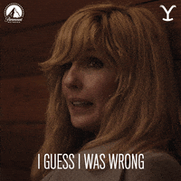 I Guess Paramount Network GIF by Yellowstone