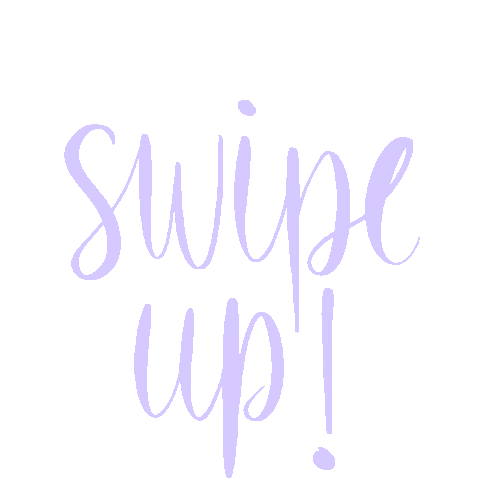 Illustration Swipe Up Sticker