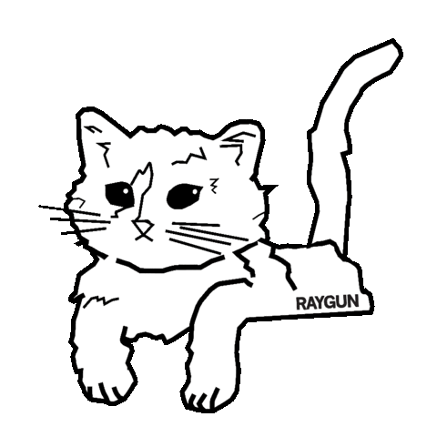 Raygun Shirts Sticker