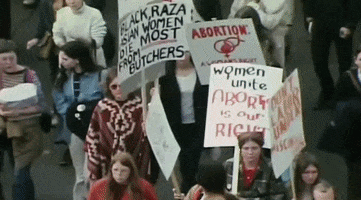 Roe V Wade Protest GIF by GIPHY News