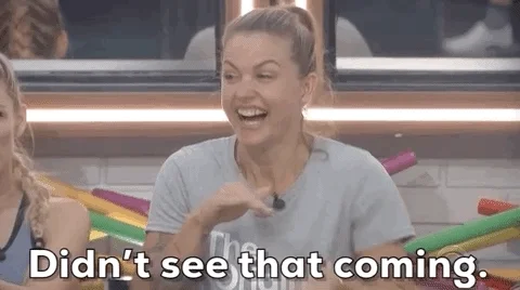 Didnt See That Coming GIF by Big Brother