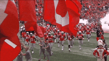 Ohio State Tunnel GIF by Ohio State Athletics