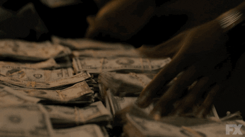 On The Run Money GIF by Snowfall - Find & Share on GIPHY