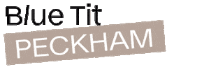 Peckham Sticker by Blue Tit London