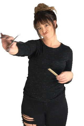 Sassy Hair Sticker by Morgantown Beauty Bar