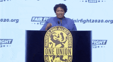 Stacey Abrams Politician GIF by GIPHY News