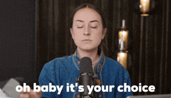 Live Action Its Your Choice GIF by MAVEN