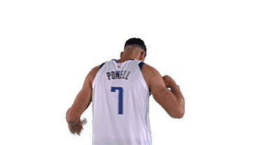 Dwight Powell Nba Sticker by Dallas Mavericks for iOS & Android