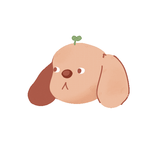 Happy Dog Sticker
