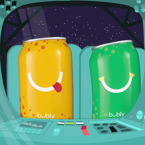 Sparkling Water Travel GIF by bubly