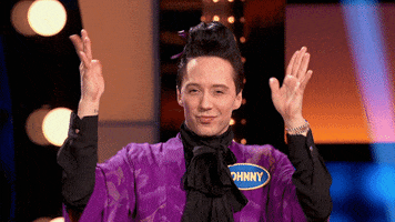 Celebrity Family Feud Spirit Fingers GIF by ABC Network