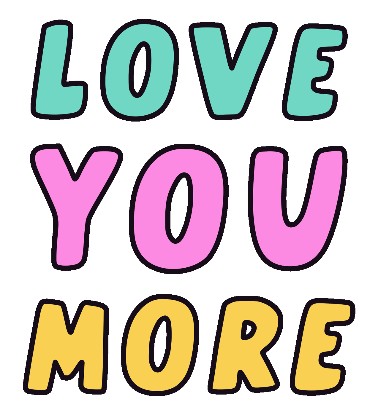 Happy Love You Sticker By Nora Fikse For Ios Android Giphy