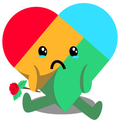 Sad Face Sticker by sooka Malaysia