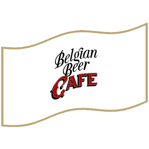Belgian Beer Cafe Sticker