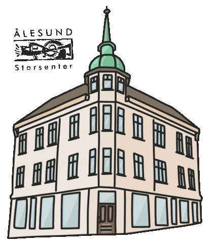 Ålesund Storsenter Sticker
