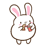 Happy Pizza Sticker by Bunny