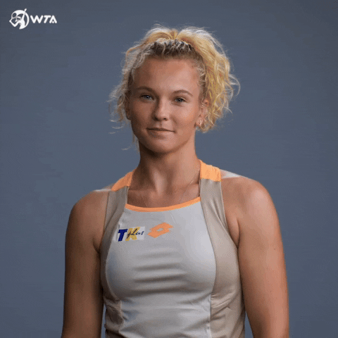 Tired Katerina Siniakova GIF by WTA