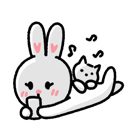 Bunny Sticker by fgarden