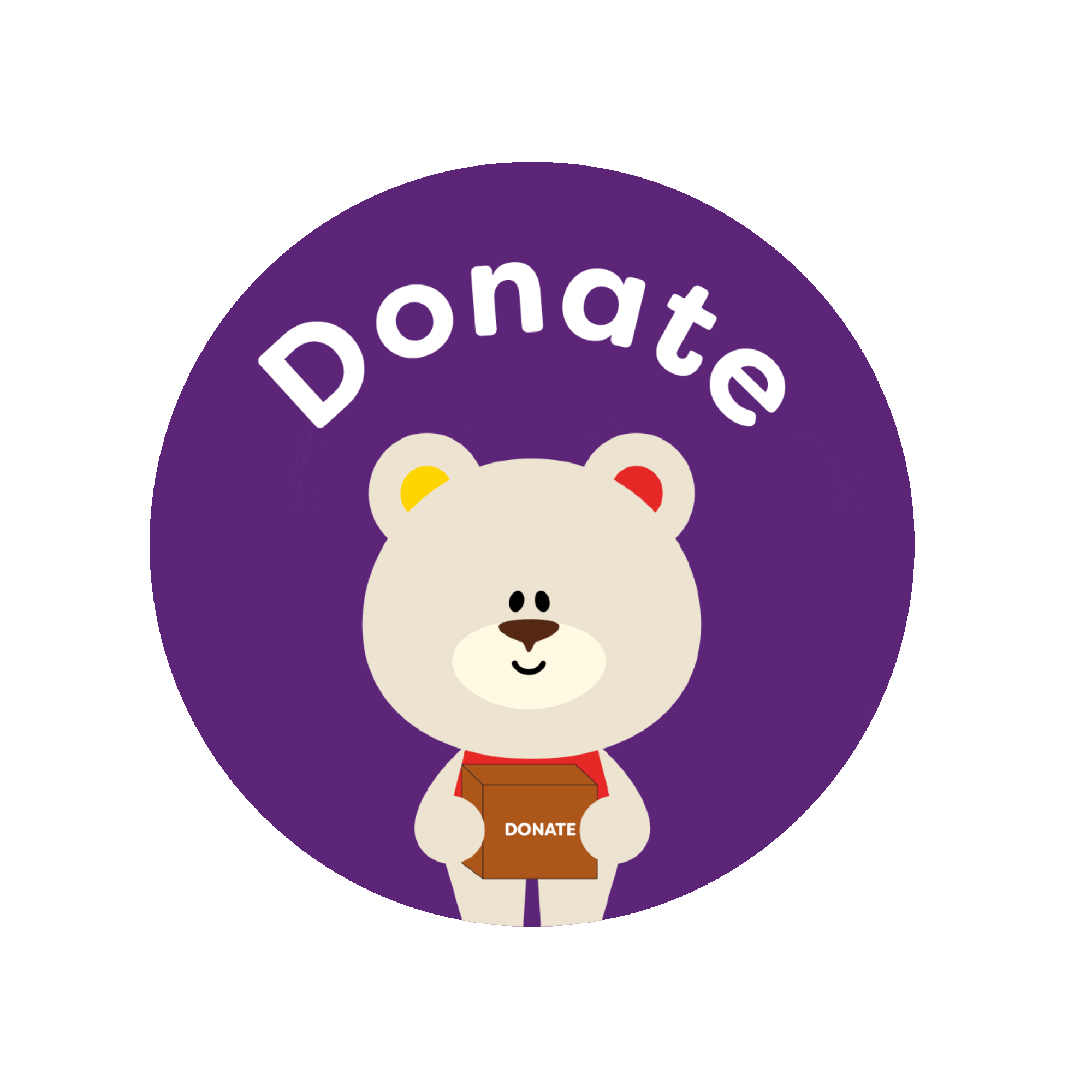 Gift Charity Sticker by RainbowsHospice