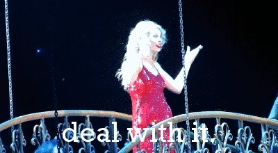 taylor swift deal with it GIF