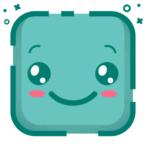 Happy Verde Sticker by Glunkee