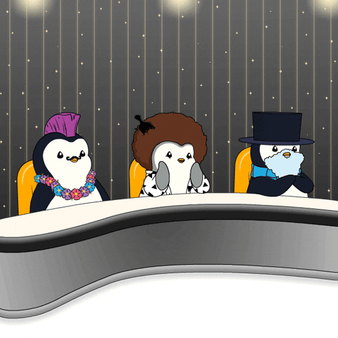 Penguin Wow GIF by Pudgy Penguins