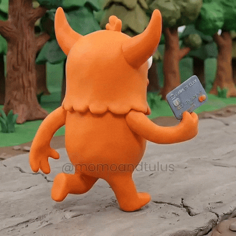 Scared Blank Face GIF by Momo & Tulus