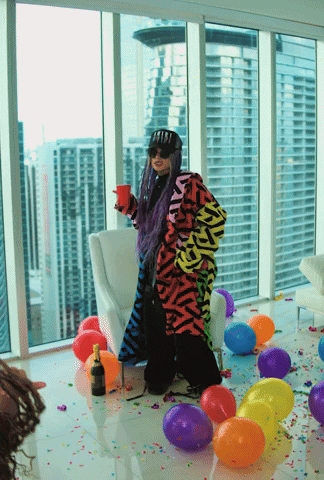 Party Confetti GIF by Snow Tha Product