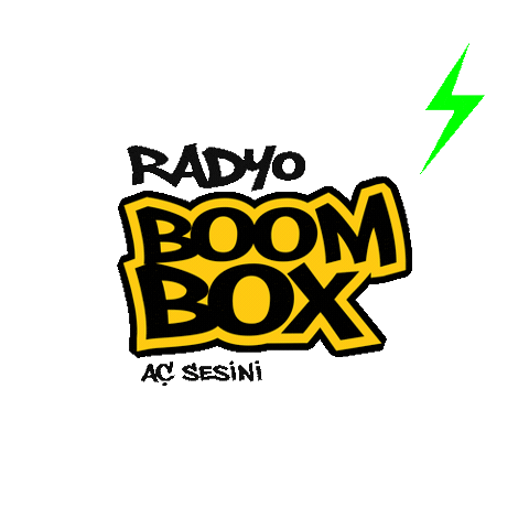 Radio Boombox Sticker by Bayrakstar Medya