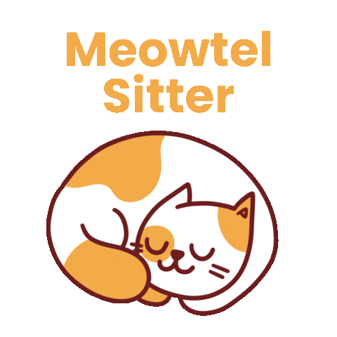 Meowtel Sticker