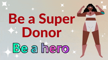 Hero Superhero GIF by MEDIC Regional Blood Center