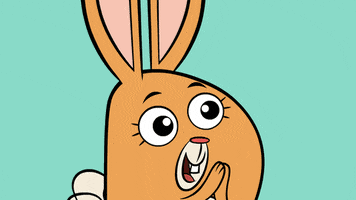 Happy Bunny GIF by ZIP ZIP