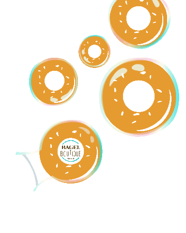 Art Bubbles Sticker by Bagel Boutique