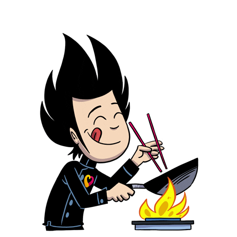 Mian Fan Sticker