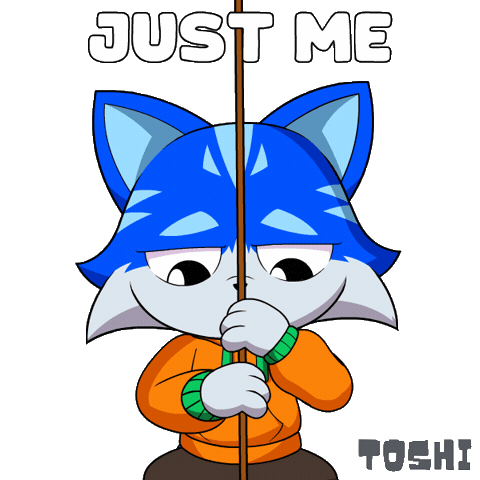Cat Relaxing Sticker by Toshithecat