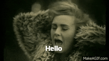 Adele Hello GIFs - Get the best GIF on GIPHY
