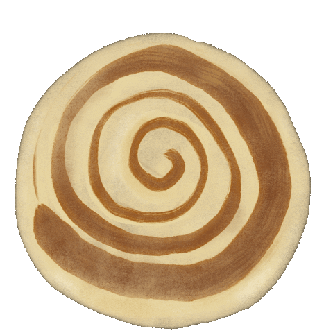 Spiral Pastry Sticker